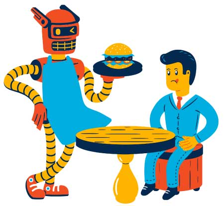 robot waiter