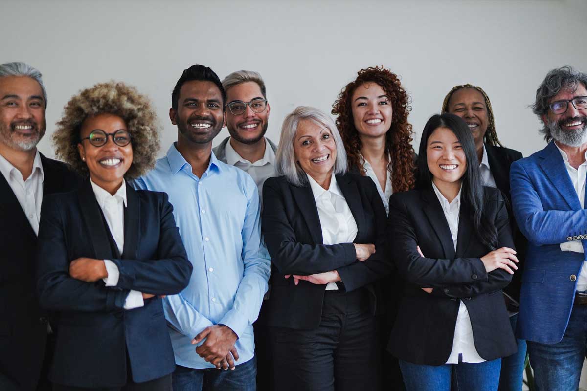 image of diverse career professionals